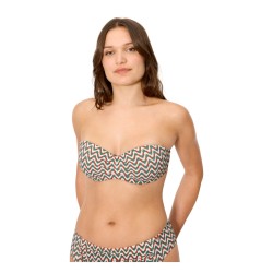 TOP BIKINI YSABEL MORA BANDEAU COPA C